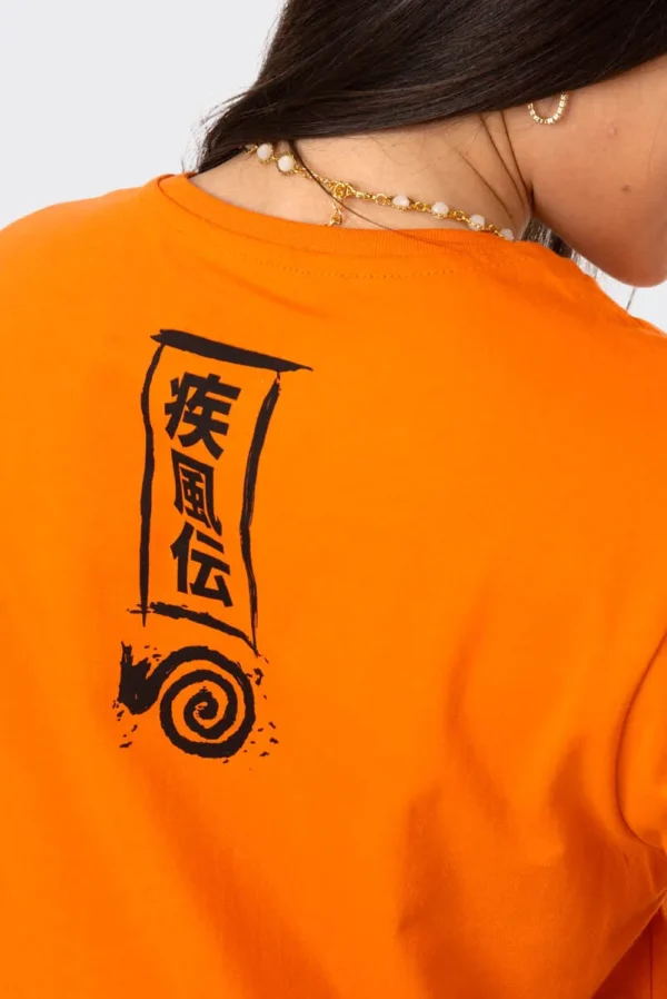 CAMISETA NARUTO KAGE BUNSHIN LARANJA - Imagem 2