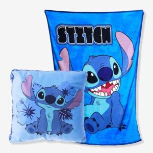 KIT ALMOFADA+MANTA STITCH