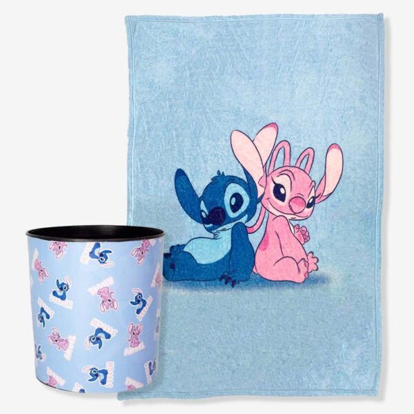 KIT BALDE+MANTA STITCH E ANGEL NAMORADOS