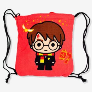 TOALHA DE PRAIA 2 EM 1 MOCHILA HARRY POTTER