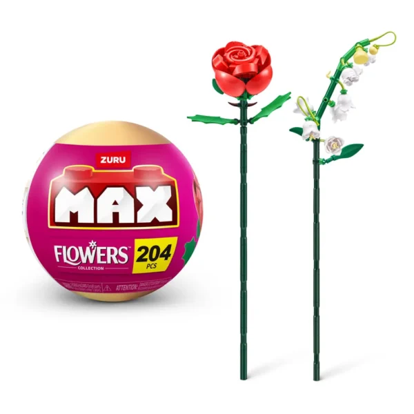 BLOCOS DE MONTAR MAX PREMIUM FLOWERS - Imagem 3