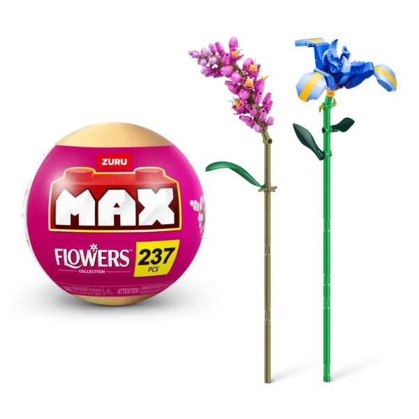 BLOCOS DE MONTAR MAX PREMIUM FLOWERS - Imagem 2