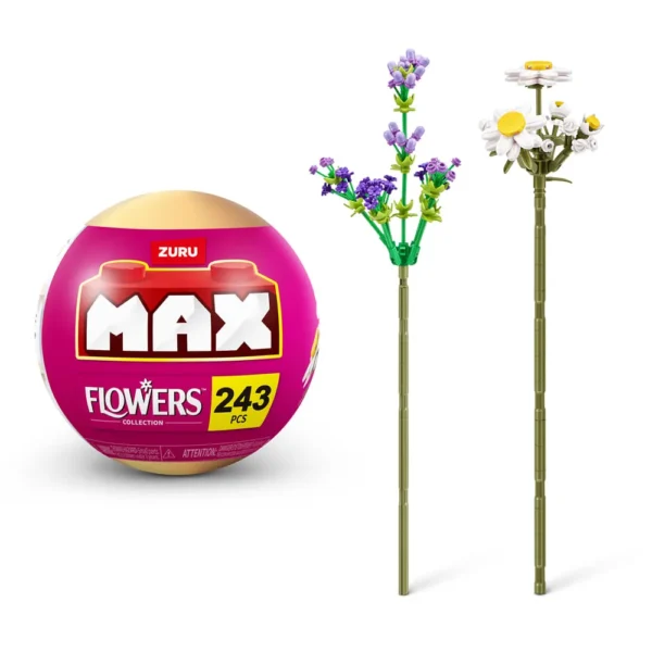 BLOCOS DE MONTAR MAX PREMIUM FLOWERS - Imagem 5
