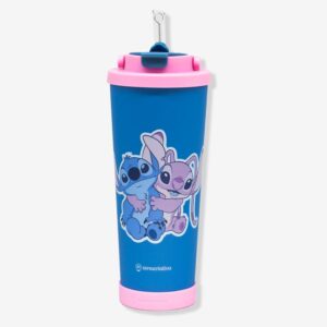 COPO SPRING 850ML STITCH E ANGEL NAMORADOS