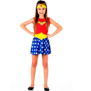 FANTASIA MULHER MARAVILHA DRESS UP - TAM. M