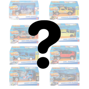 HOT WHEELS DIE-CAST SURPRESA PULL-BACKS - MATTEL