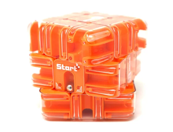 CUBO MAGICO 3X3X3 LABIRINTO COR:LARANJA - Imagem 3