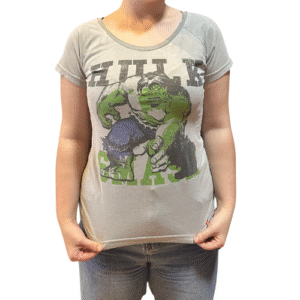 CAMISETA BABYLOOK HULK - TAMANHO G