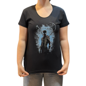 CAMISETA BABYLOOK ARANHA DE FERRO - TAMANHO GG