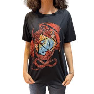 CAMISETA DRAGAO RPG