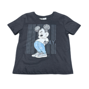 CAMISETA INFANTIL MICKEY (COR PRETO) - TAMANHO 12