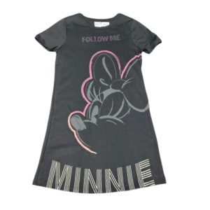 VESTIDO INFANTIL MINNIE - TAMANHO 12