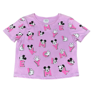 CAMISETA INFANTIL MICKEY CROPPED - TAMANHO 16