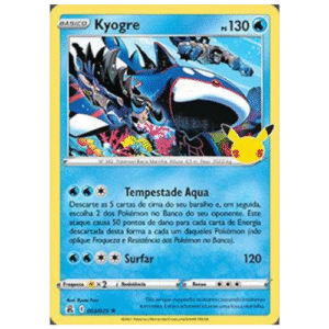 KYOGRE CELEBRAÇÕES (003/025)