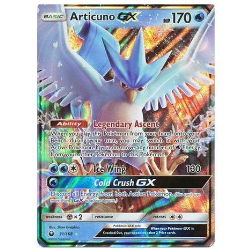 ARTICUNO GX (31/168)