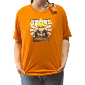 CAMISETA NARUTO ICHIRA LARANJA