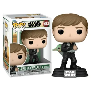 FUNKO POP LUKE SKYWALKER GROGU 583