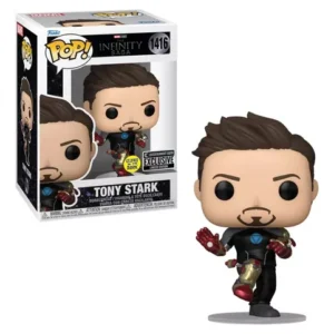 FUNKO POP IRON MAN 3 TONY STARK 1416 (GLOW  IN THE DARK)