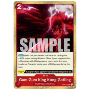 EVENT GUM-GUM KING KONG GATLING (OP06-018)