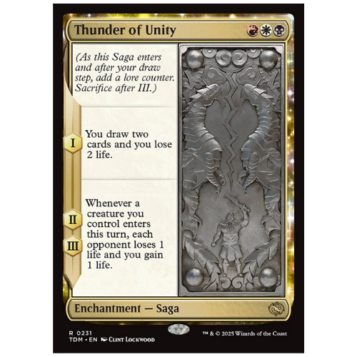 THUNDER OF UNITY (R0231)