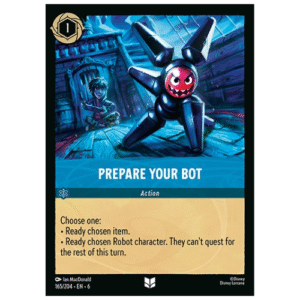 PREPARE YOUR BOT (165/204)