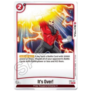 IT'S OVER! (FB03-023)
