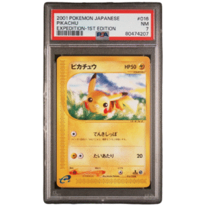 PIKACHU 1ST EDITION (016/128) PSA 7