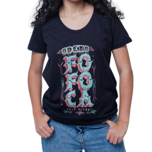 CAMISETA ODEIO FOFOCA