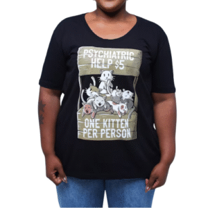 CAMISETA ONE KITTEN PER PERSON