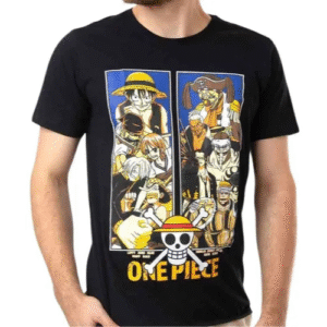 CAMISETA ONE PIECE EAST BLUE CHALLEN PRETO