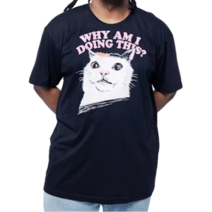 CAMISETA WHY CAT