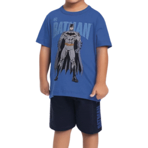 CONJUNTO CAMISETA E BERMUDA BATMAN