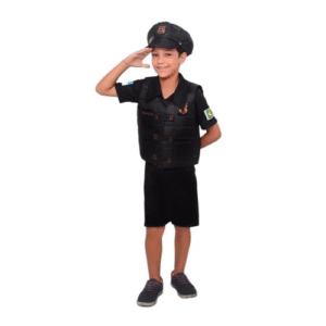 POLICIAL BERMUDA MASC INFANTIL