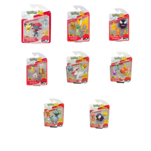 BONECO ARTICULADO POKEMON - 3 PERSONAGENS
