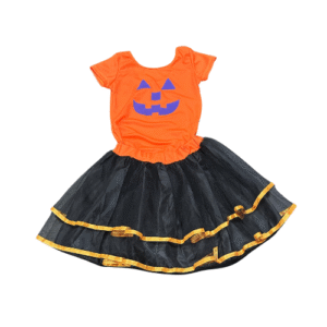 SAIA E BLUSA HALLOWEEN ABOBORA