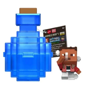 MINECRAFT VANILLA FIGURAS - POÇÃO SURPRESA AZUL ESCURO