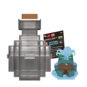 MINECRAFT VANILLA FIGURAS - POÇÃO SURPRESA PRETO