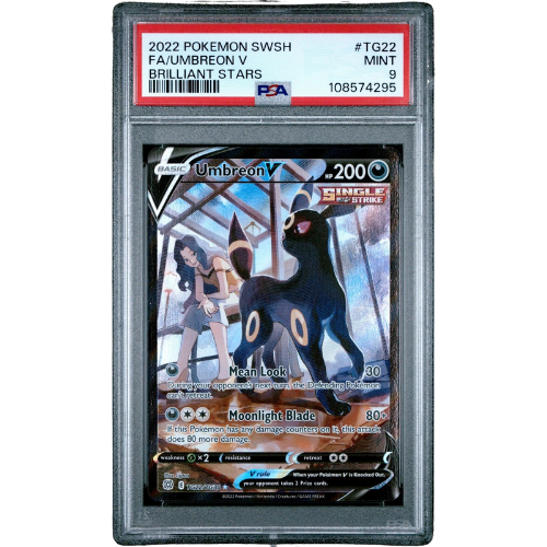 UMBREON V (TG22/TG30) PSA 9