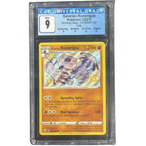 GALARIAN RUNERIGUS (SV066/SV122) CGC 9