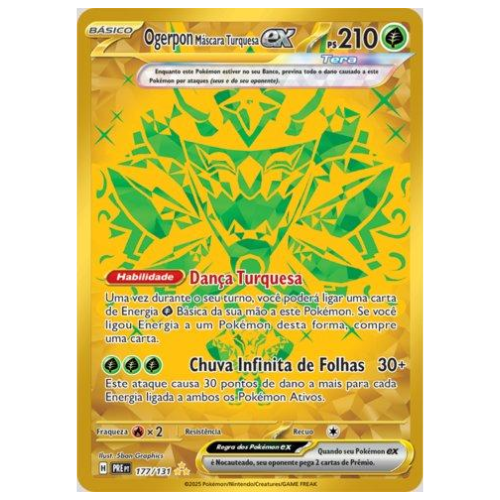 TEAL MASK OGERPON EX (177/131)