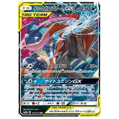 GRENINJA E ZOROARK GX (072/173)