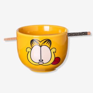 BOWL C/HASHI 500ML GARFIELD