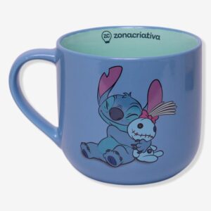 CANECA 350ML C/INFUSOR P/ CHA STITCH