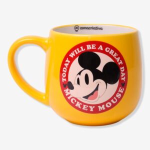 CANECA MAGGIE 400ML MICKEY AMARELO