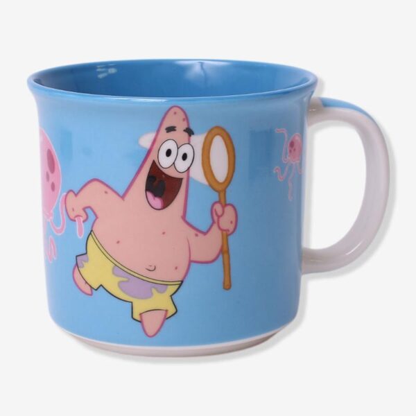 CANECA TOM 350ML BOB ESPONJA E PATRICK AGUA VIVA - Imagem 3