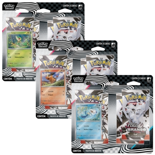 BLISTER QUADRUPLO FOGO BRANCO E RAIO PRETO