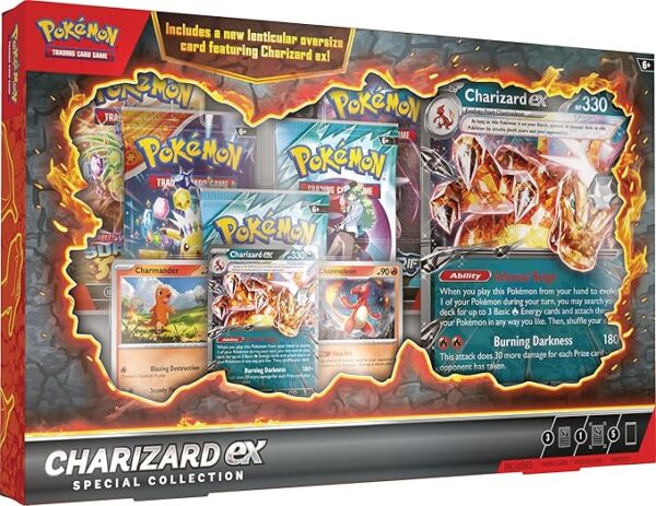 BOX CHARIZARD EX SPECIAL COLLECTION - INGLES