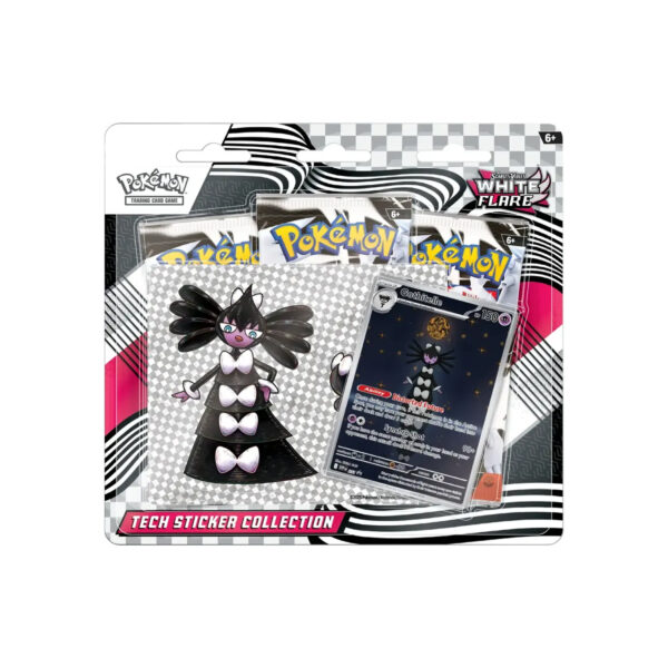 TECH STICKER COLLECTION - WHITE FLARE