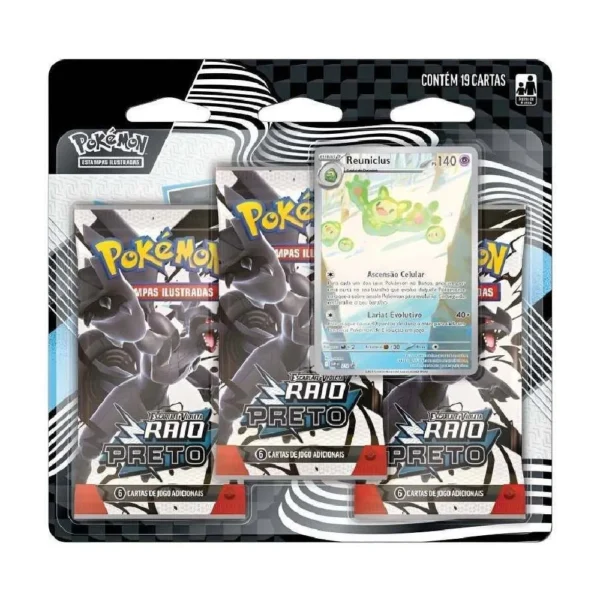 BLISTER TRIPLO RAIO PRETO