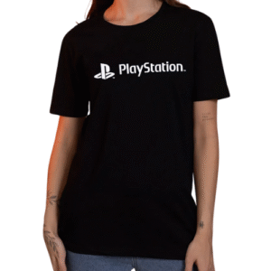 CAMISETA PLAYSTATION PRETO